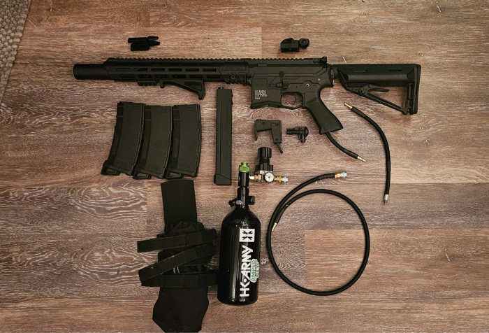 🔥Polarstar Kythera HPA Starter Kit 💯🔥 ASL Valken M4 Tango | HopUp Airsoft