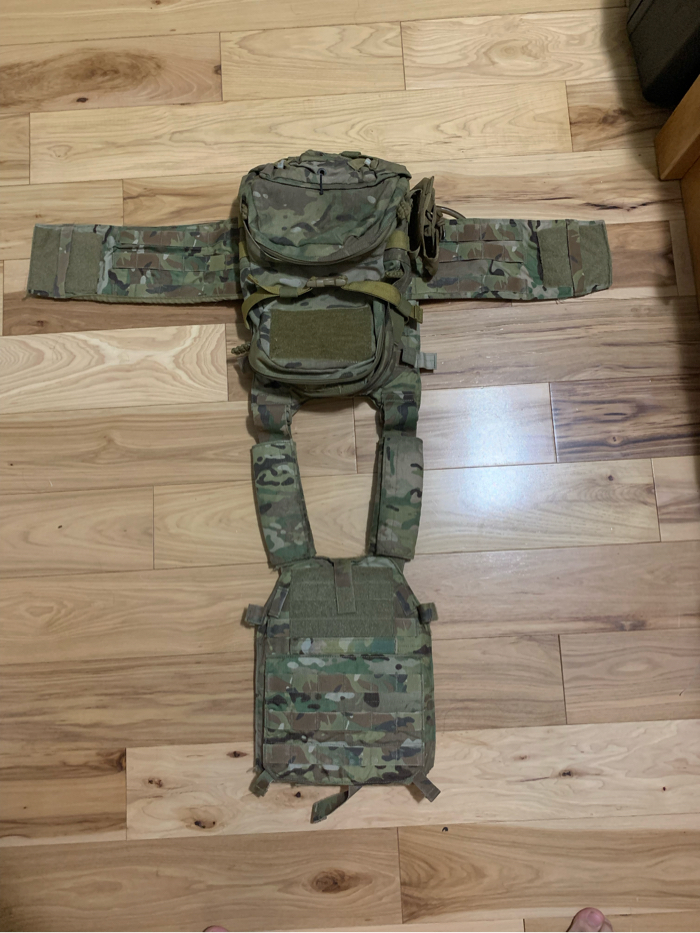 SOLD Lbx 0300s plate carrier with hydro plate | HopUp Airsoft