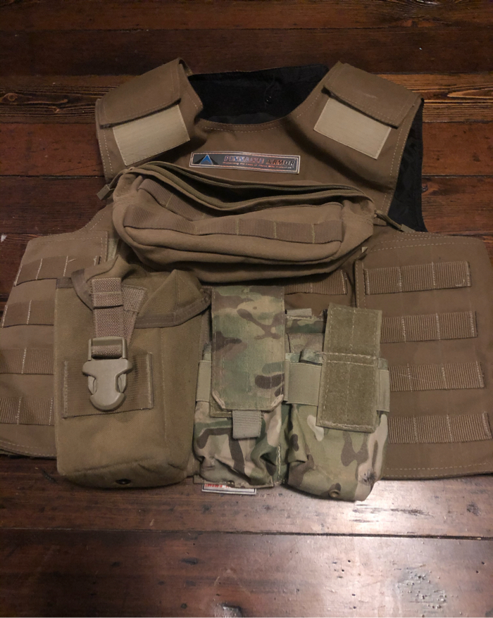 (WTT for fishing) Pinnacle armor REAL STEEL plate carrier | HopUp Airsoft