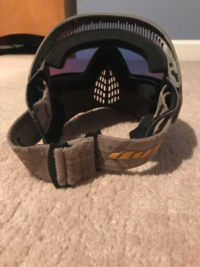 SOLD dye facemask with northern lights lense | HopUp Airsoft
