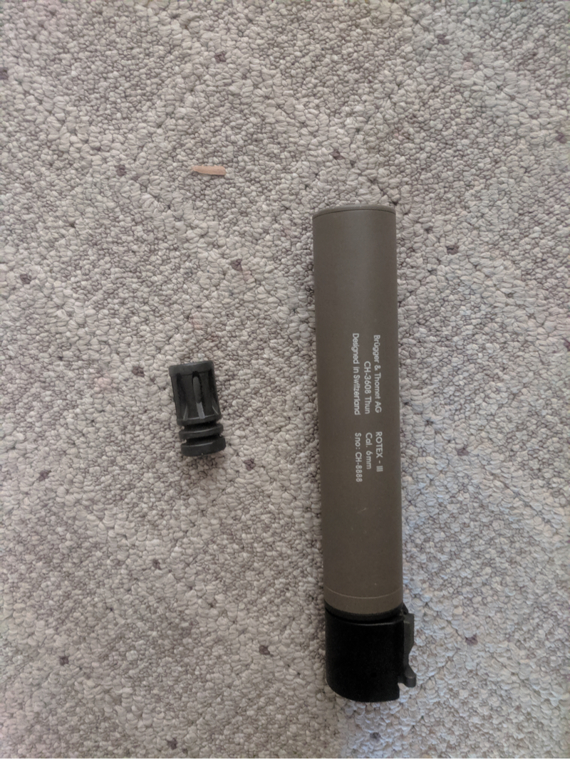 SOLD qd suppressor and flash hider | HopUp Airsoft