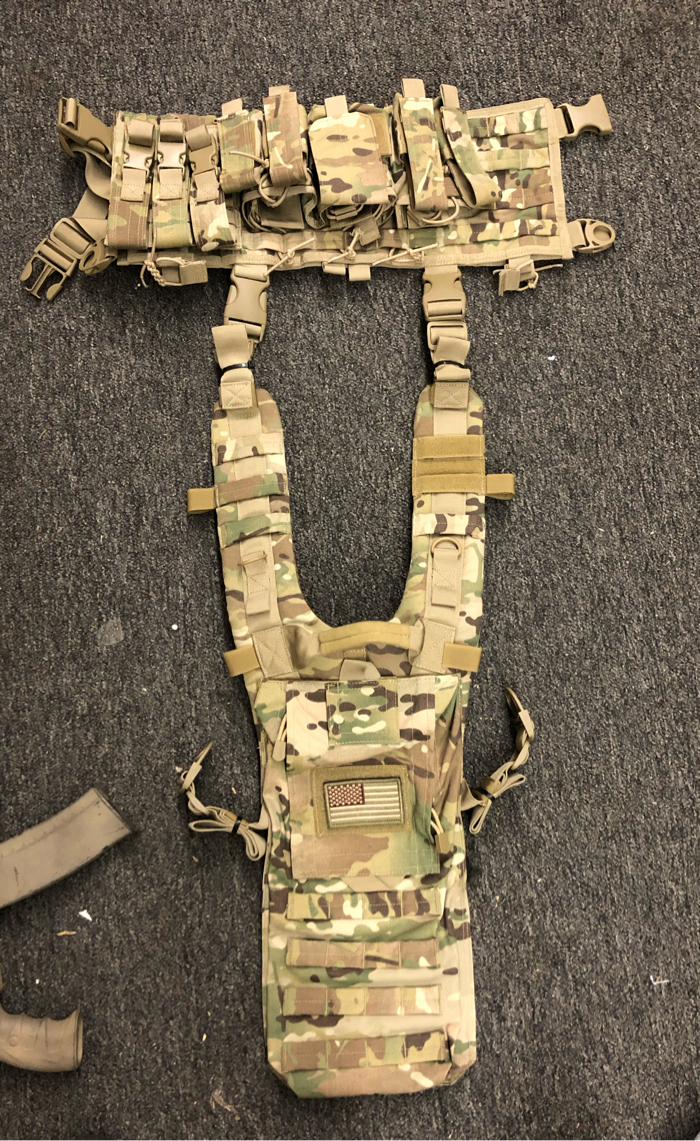 SOLD Chest rig with hydration pack | HopUp Airsoft
