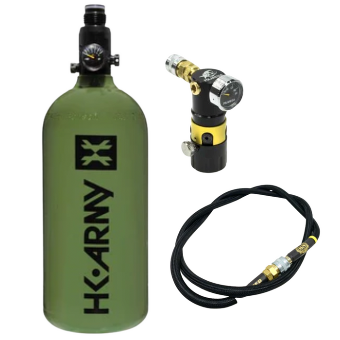 HPA System Bundle - HK Army Tank, HPA Line, MRS Regulator - Olive 