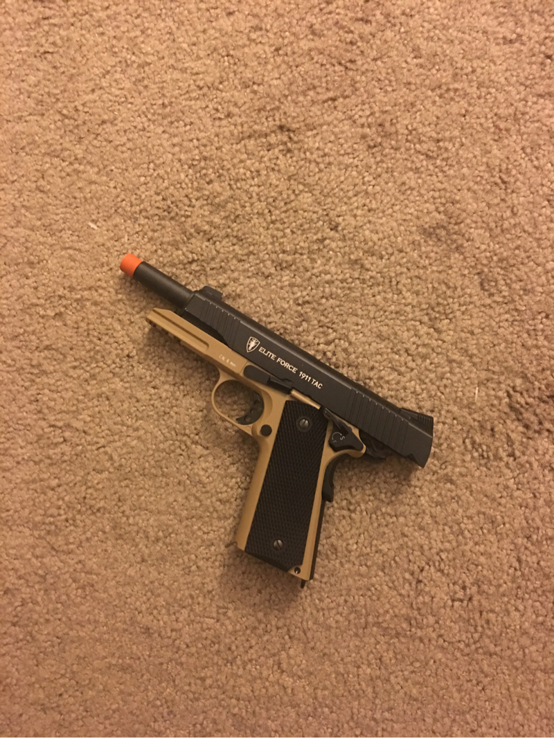 Sold Elite Force 1911 Tac Hopup Airsoft 1687