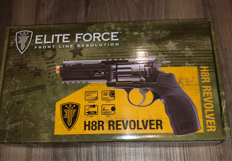 Umarex Elite Force H8R Airsoft Revolver CO2 6mm