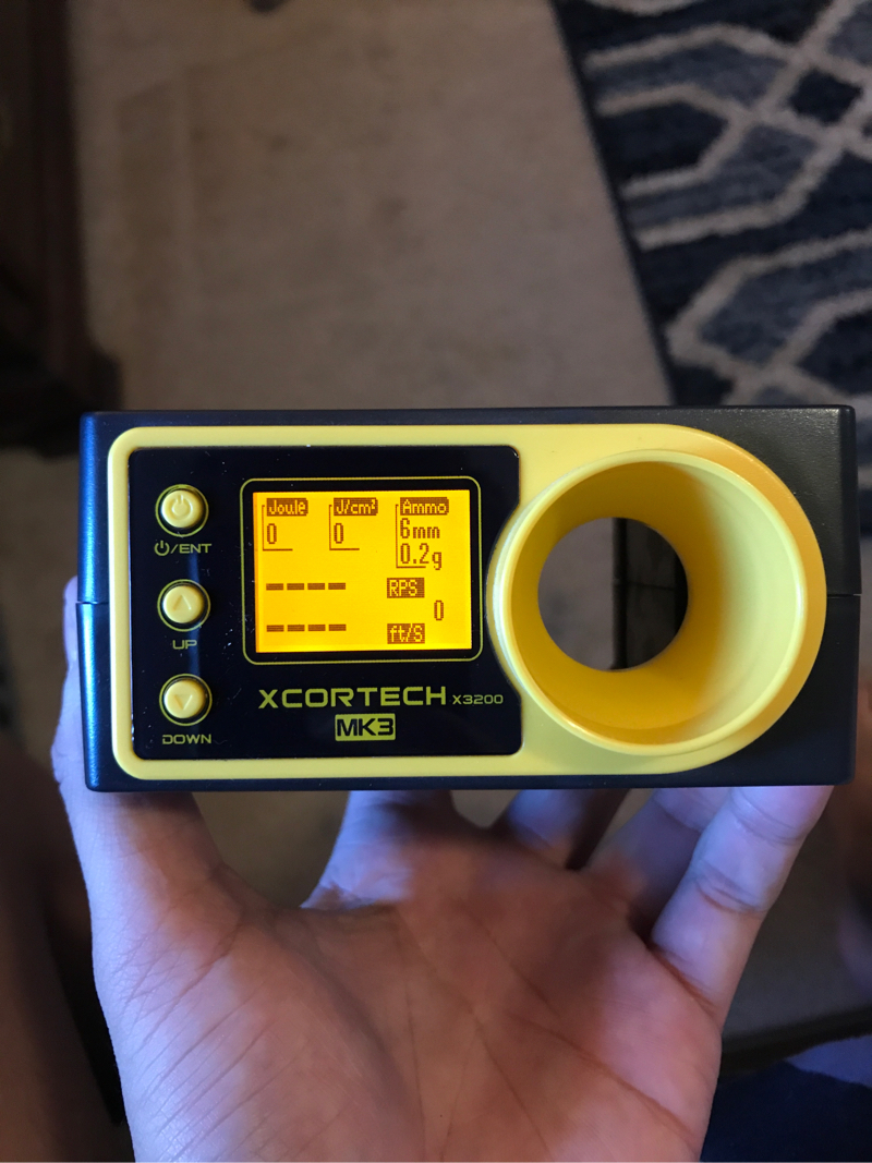 SOLD xcortech x3200 mk3 chronograph | HopUp Airsoft