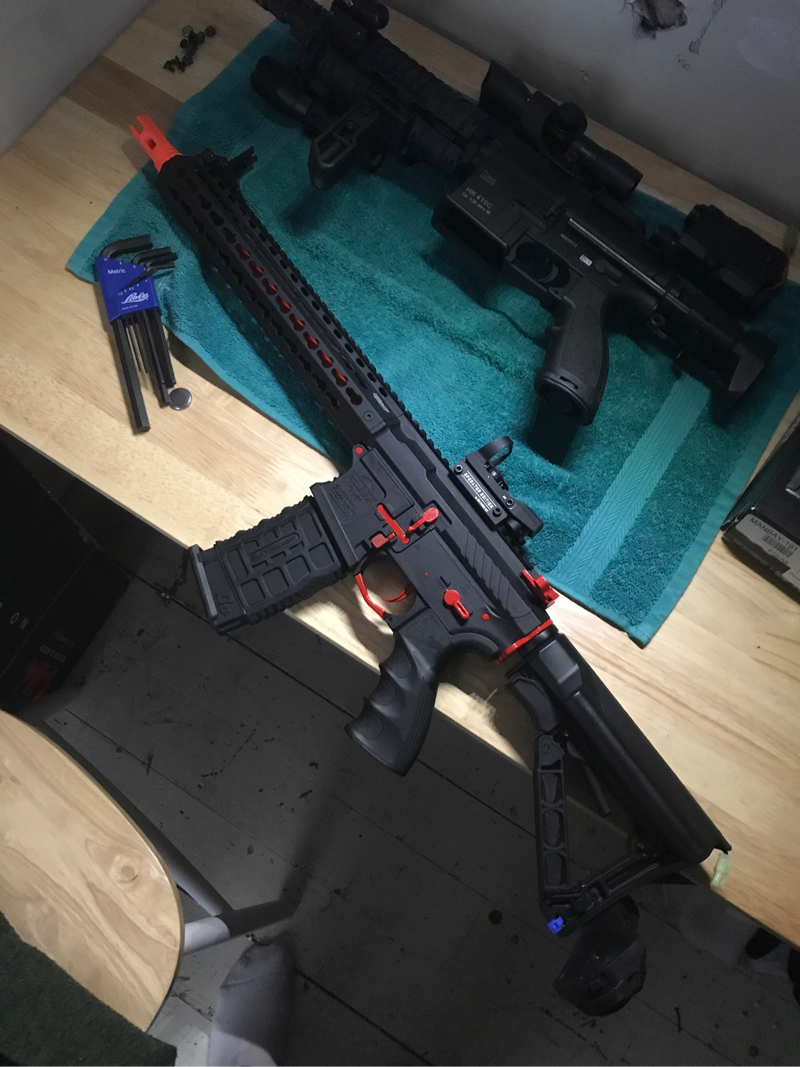 Sold G G Cm16 Srxl Special Edition Hopup Airsoft