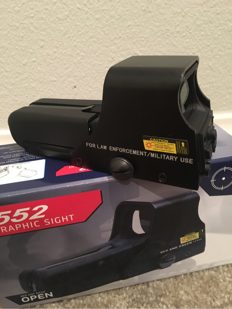 SOLD Brand New Replica EoTech 552 Holographic Sight | HopUp Airsoft