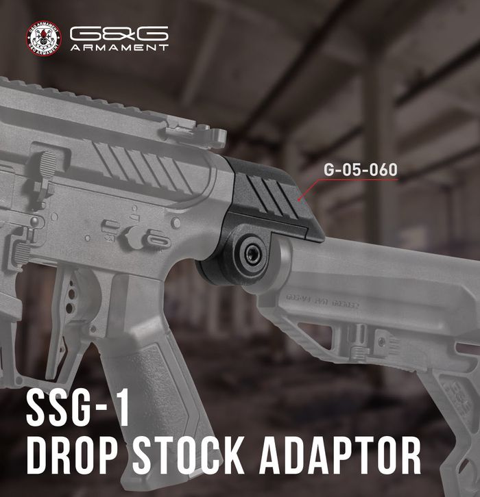 G&G SSG-1 Drop Stock Adaptor | HopUp Airsoft