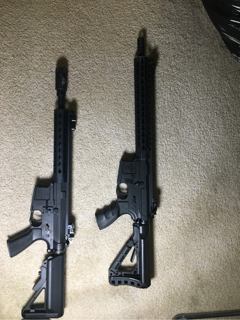 Sold G G Cm16 Srxl And Classic Army Nemesis Hopup Airsoft
