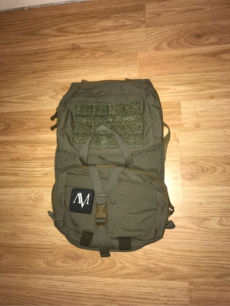 Sold Mayflower Assault Back Panel By Velocity Systems Ranger Green And Coyote Brown Hopup Airsoft