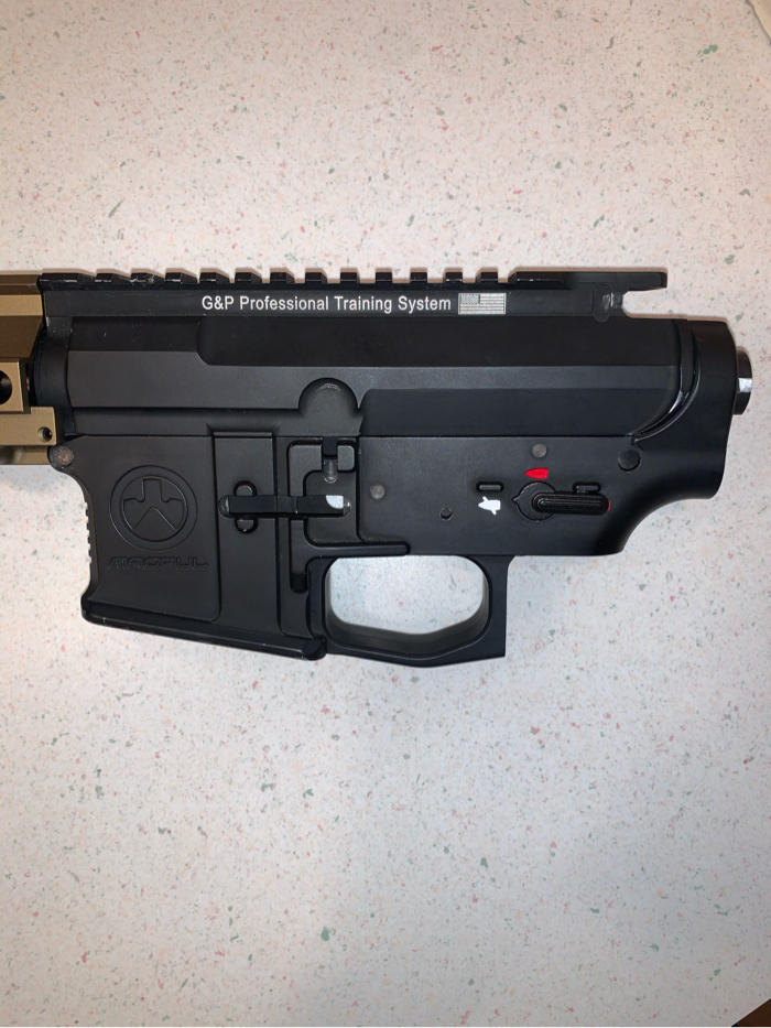 SOLD Magpul G&P Receiver W/ Geissele MK8 Rail | HopUp Airsoft