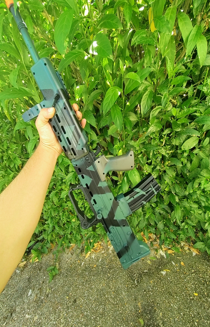 SOLD Cod inspired camo SA80 spring rifle | HopUp Airsoft