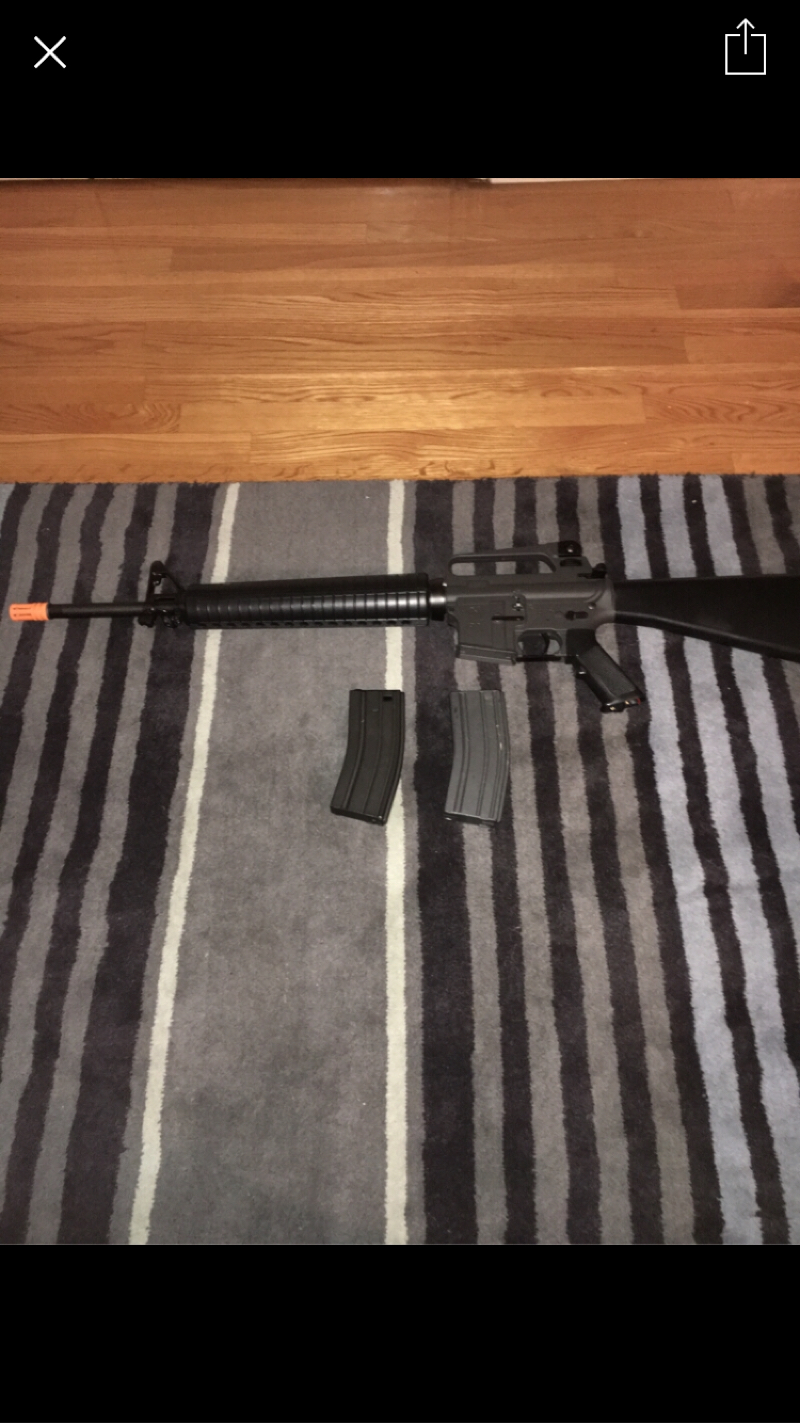 SOLD BFS Tokyo Marui M16 HopUp Airsoft