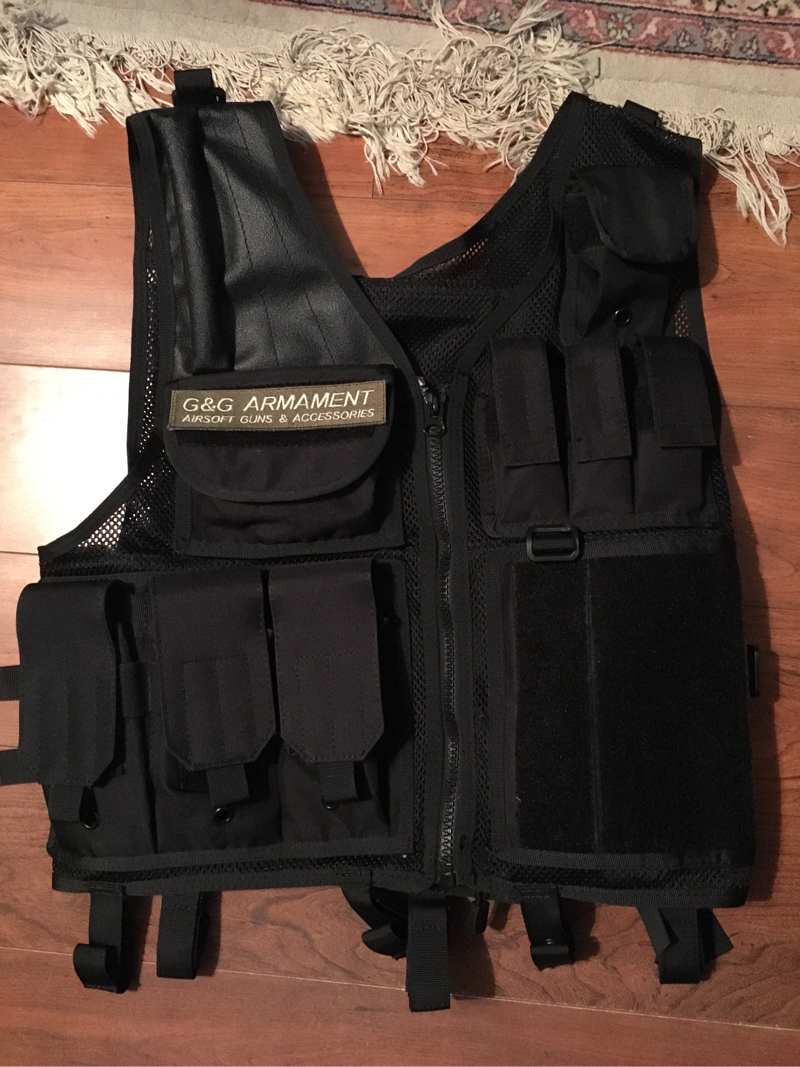 Vest - black  HopUp Airsoft