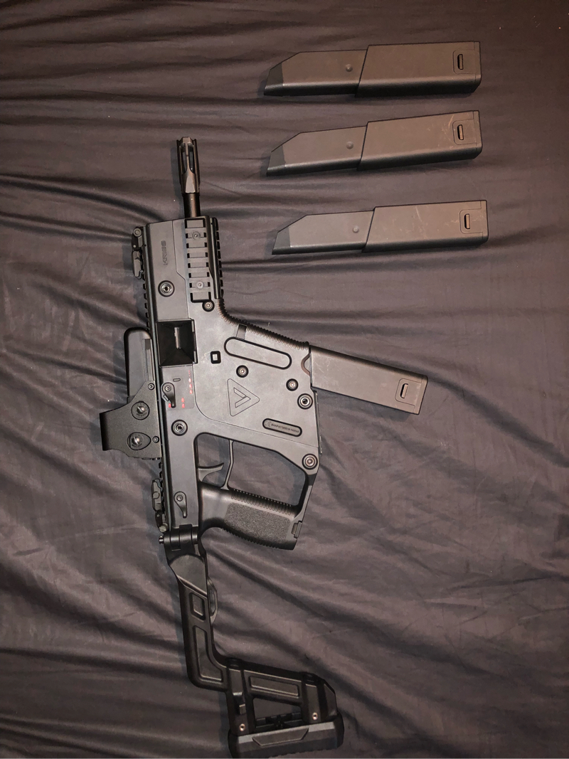 Sold Krytac Kriss Vector Hopup Airsoft