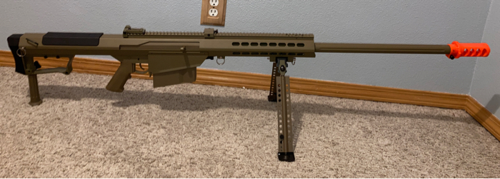 6mmProShop Barrett Licensed M82A1 Bolt Action Powered Airsoft
