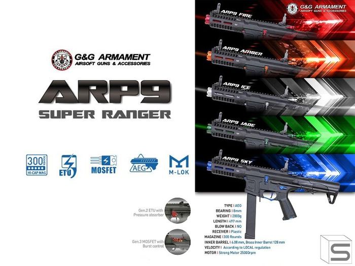 G&G ARP-9 Super Ranger Airsoft Guns