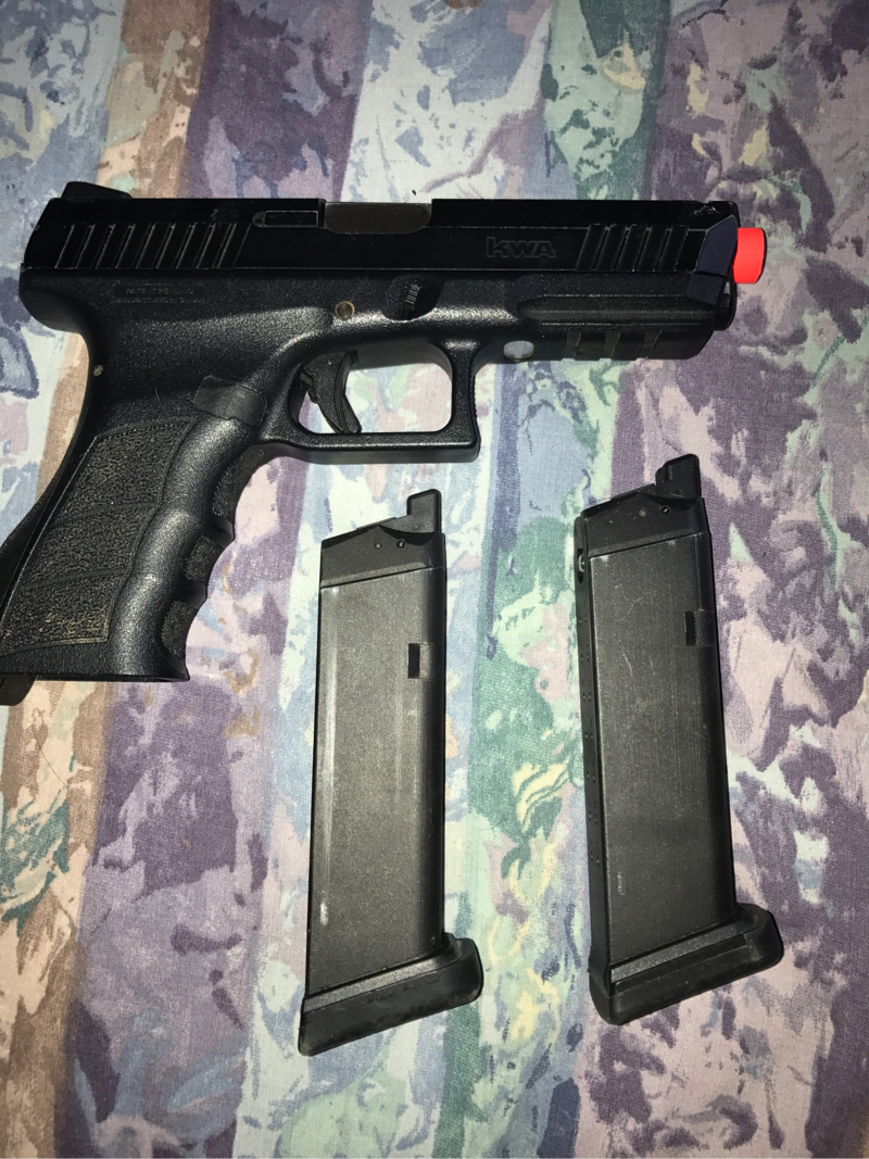 Sold Kwa Atp With Mags Hopup Airsoft