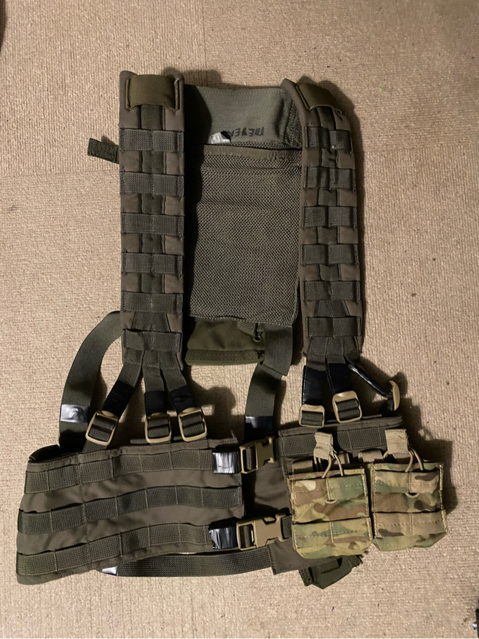 SOLD WTS OD GREEN EAGLE INDUSTRIES MOLLE Chest Rig | HopUp Airsoft