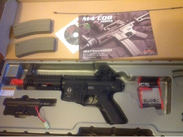 SOLD ICS CQB M4 Full Metal HopUp Airsoft