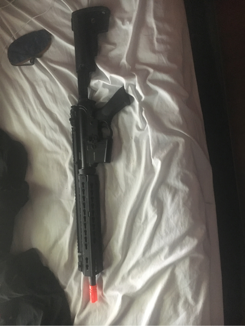 SOLD CYMA Keymod M4 Full Metal HopUp Airsoft