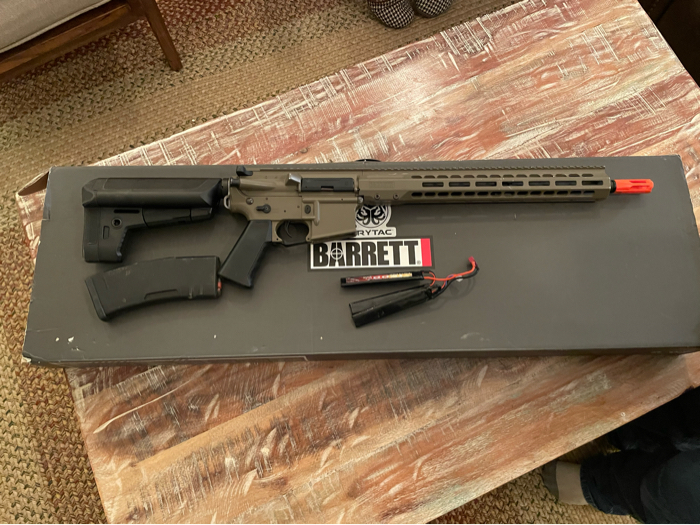 Krytac Barrett Rec 7 DR Carbine | HopUp Airsoft