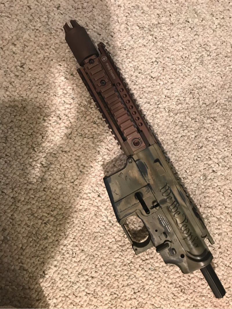 SOLD RARE Madbull PWS Diablo Rail | HopUp Airsoft