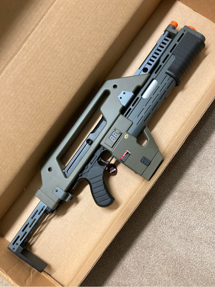 BNIB Aliens Pulse rifle by Matrix | HopUp Airsoft