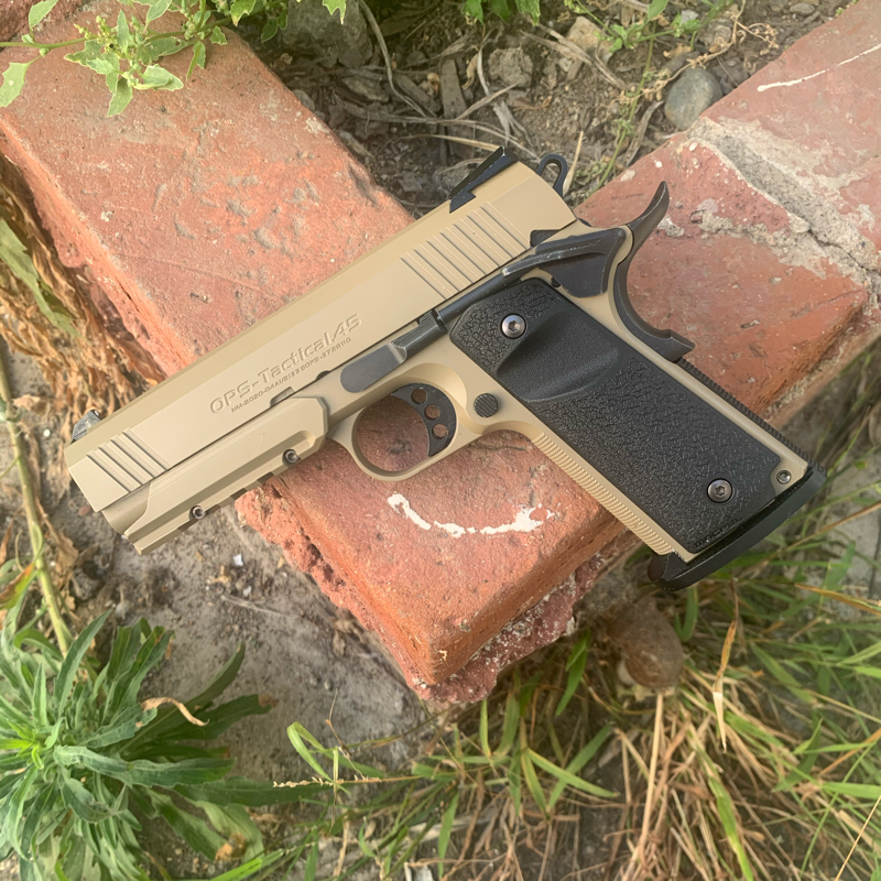 SOLD Tokyo Marui Desert Warrior 4.3 1911 slight upgrades | HopUp Airsoft