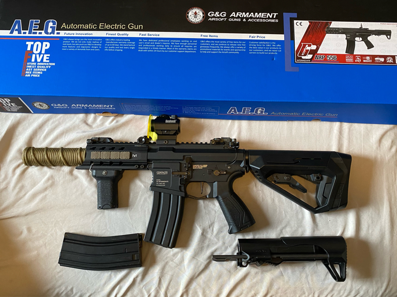 Sold Arp556 Hopup Airsoft