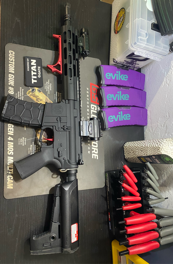 SOLD krytac with gate titan mosfet | HopUp Airsoft