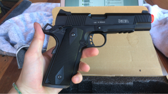 SOLD kWA 1911 MK IV | HopUp Airsoft