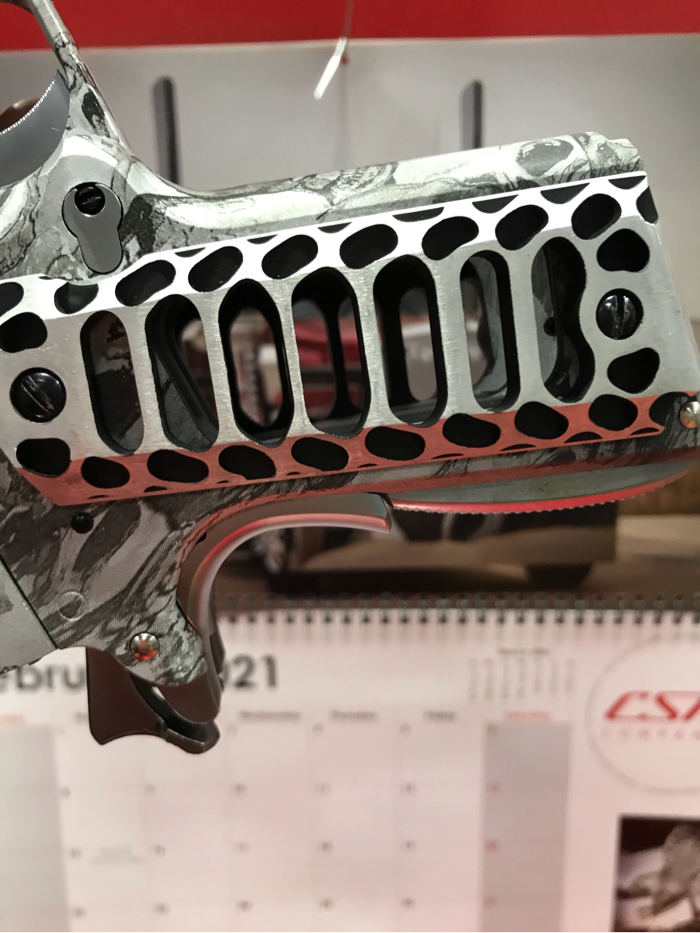 SOLD AW Custom double barrel 1911 skeletonized grips | HopUp Airsoft