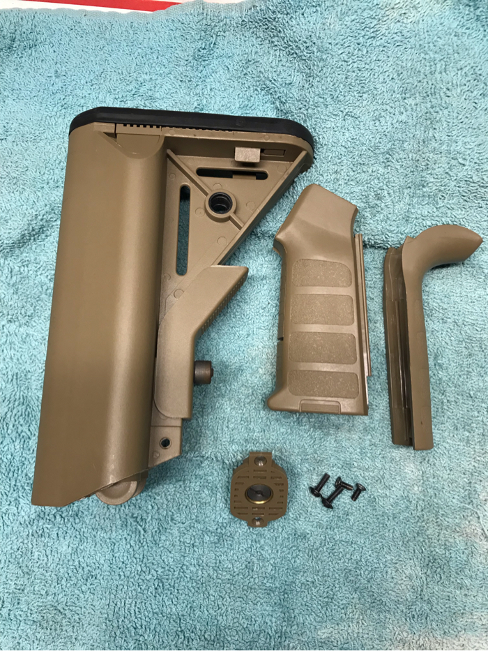 Stock and motor grip | HopUp Airsoft