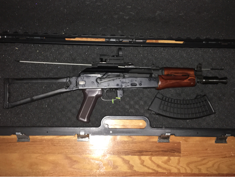 SOLD CYMA AK 74 Real Wood Full Metal HopUp Airsoft