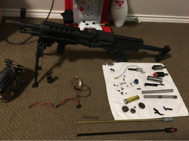 SOLD Stoner 96 SAW Lmg scrap | HopUp Airsoft