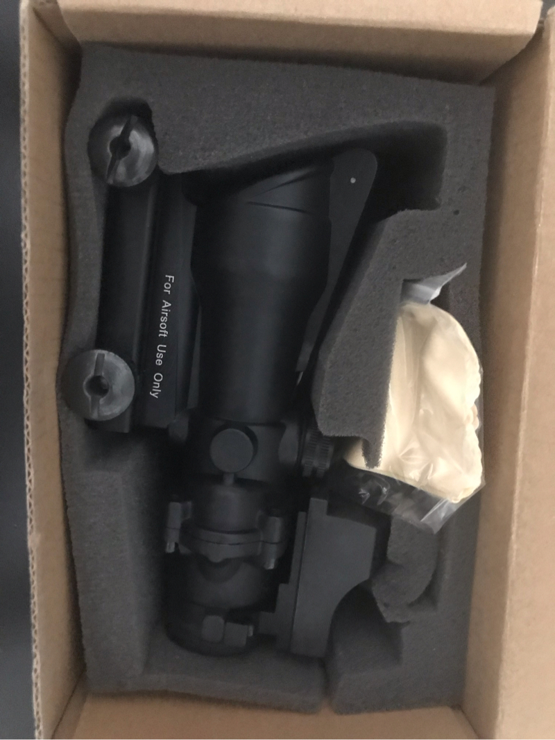 SOLD Avengers/G&P 4x32 Acog w/ Red Dot Reflex Sight | HopUp Airsoft