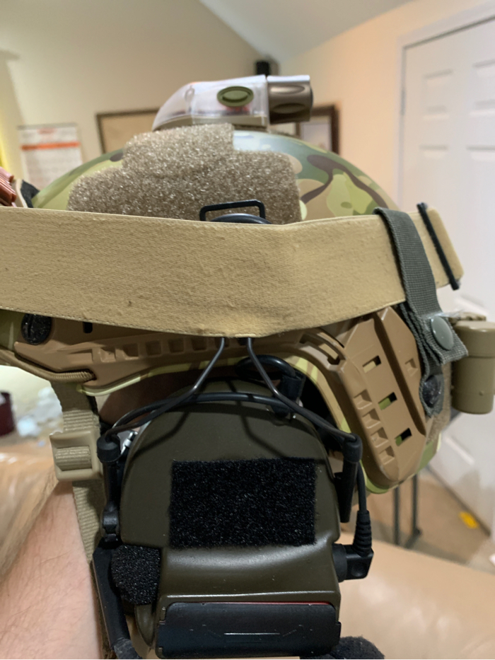 SOLD Emerson bump helmet setup w/ ztac comtac style headset | HopUp Airsoft