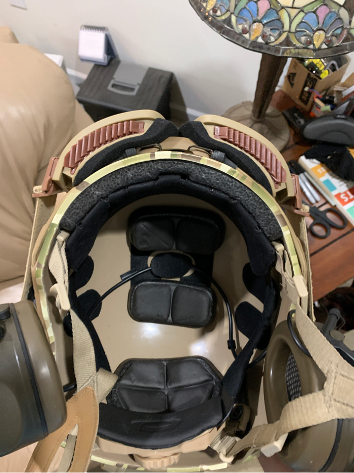 SOLD Emerson bump helmet setup w/ ztac comtac style headset | HopUp Airsoft