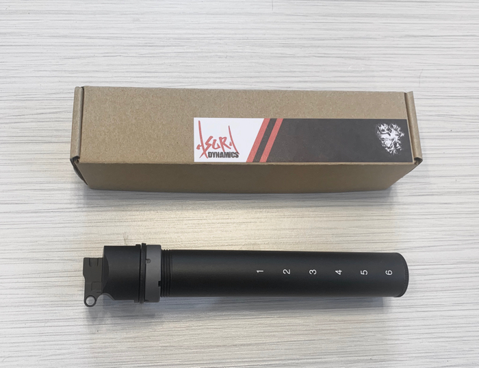 SOLD Asura Dynamics AK Folding Buffer Tube | HopUp Airsoft