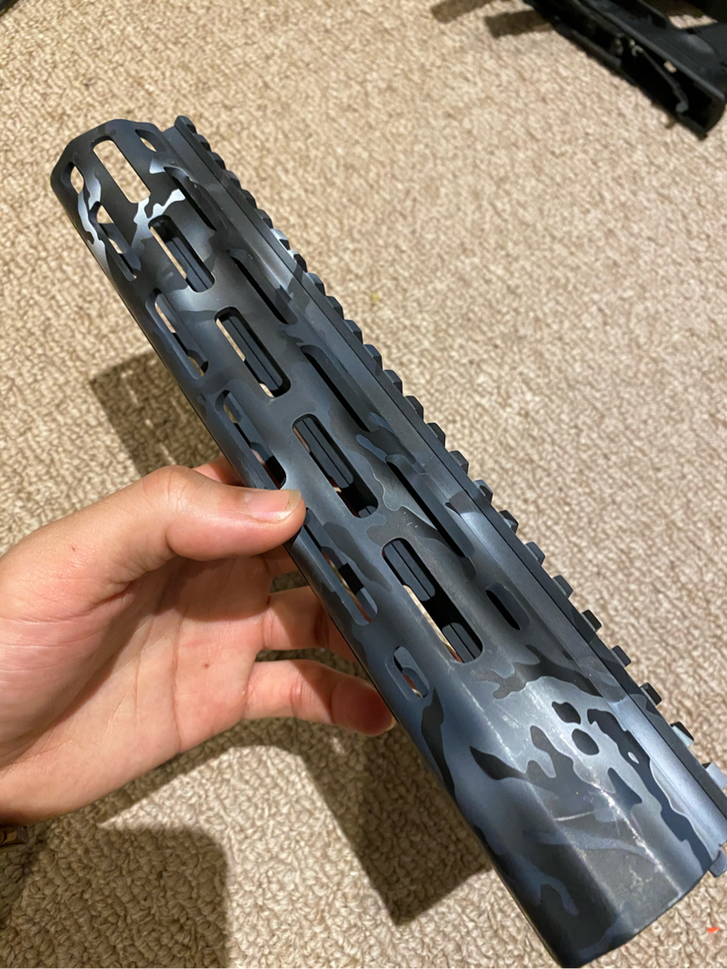 Sold Cerakoted Mtw 10in Mlok Handguard Hopup Airsoft 9562