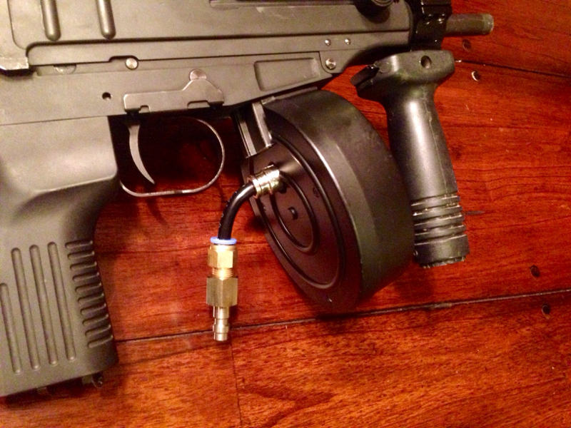KWA SKORPION HPA DRUM MAGS HopUp Airsoft