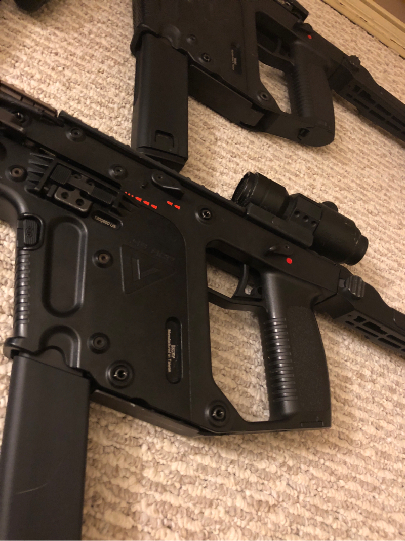 SOLD Kriss GBB Vector By KWA HopUp Airsoft