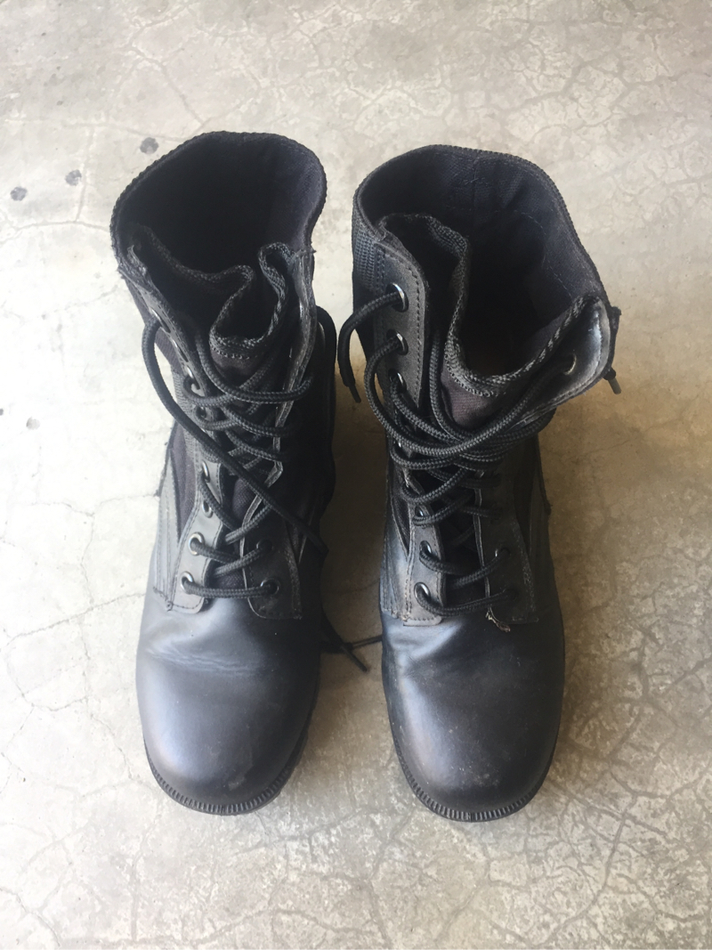 Black Combat Boots | HopUp Airsoft
