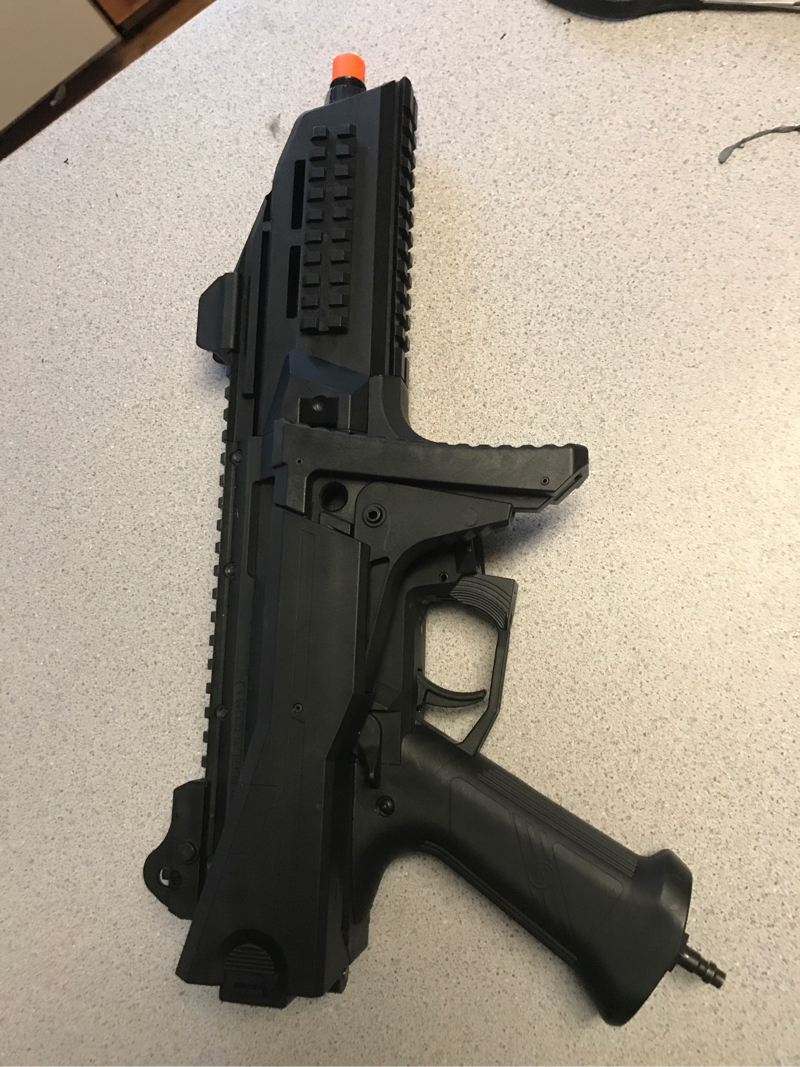 SOLD Asg Hpa Scorpion Evo With Gen 2 Inferno Spartan Edition HopUp