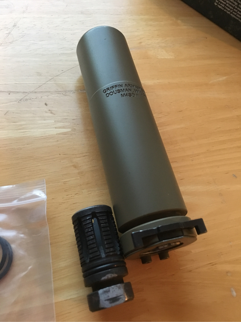 Sold Pts M Sdii Mock Silencer Qd W Flash Hider Hopup Airsoft