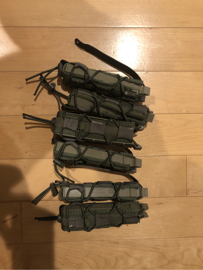 SOLD taco extended pistol mag pouches od green | HopUp Airsoft