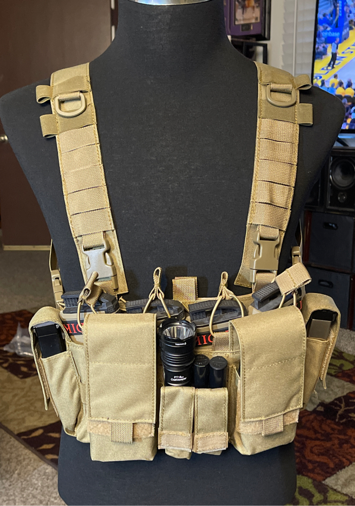 6 magazine best sale chest rig