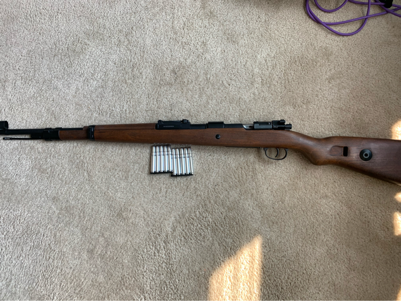 Sold Double Bell Kar98k Shell Ejecting Hopup Airsoft